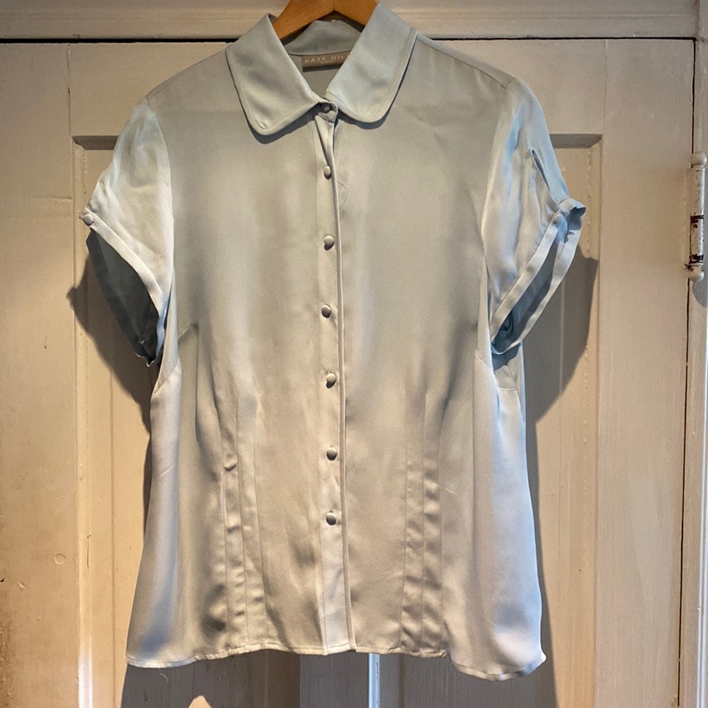 Kate Hill Silk Blouse 14W
